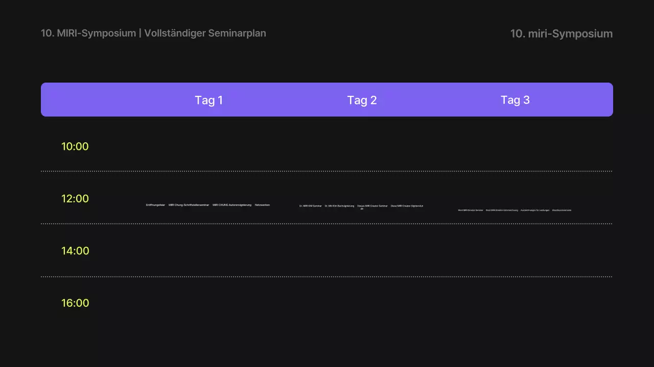 Borah und Neon's Simple Speaker's Guide to Talking About Your Work