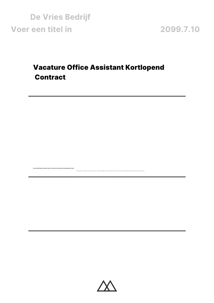 Een eenvoudige verzameling bedrijfsdocumenten in zwart-wit