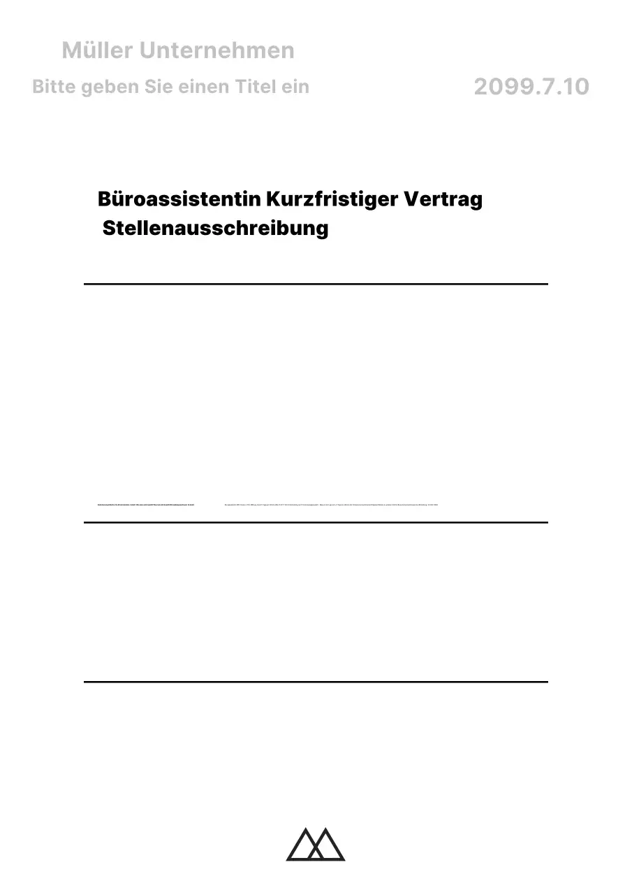 Eine einfache Sammlung von Unternehmensdokumenten in Schwarz-Weiß