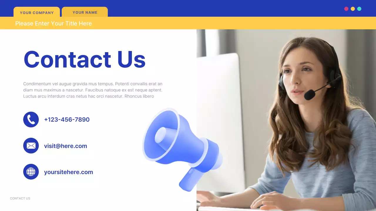 Blue Modern IT Solution Presentation