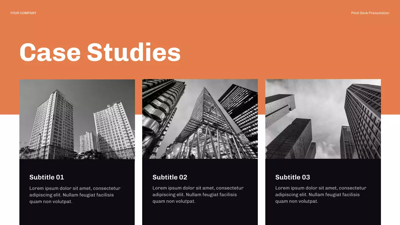 Orange Modern PR Agency Pitch Presentation