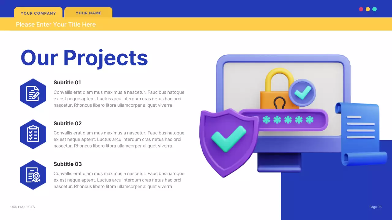 Blue Modern IT Solution Presentation