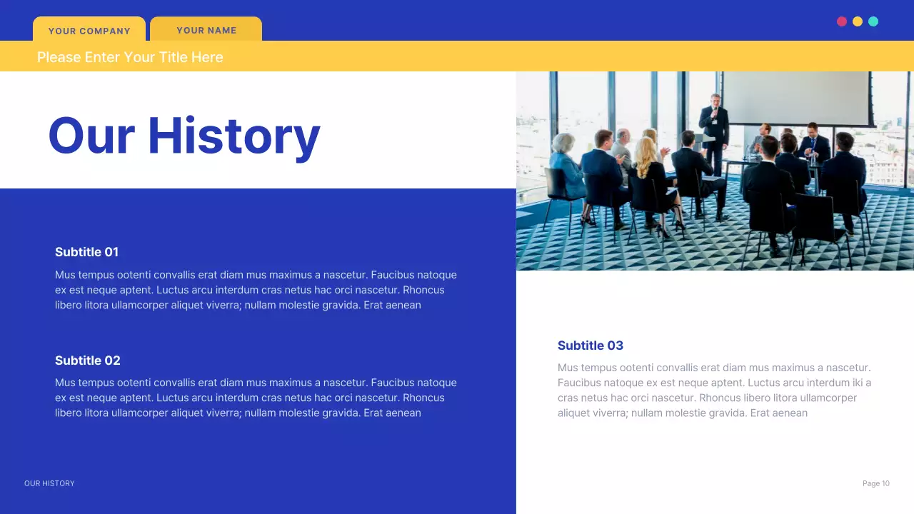 Blue Modern IT Solution Presentation