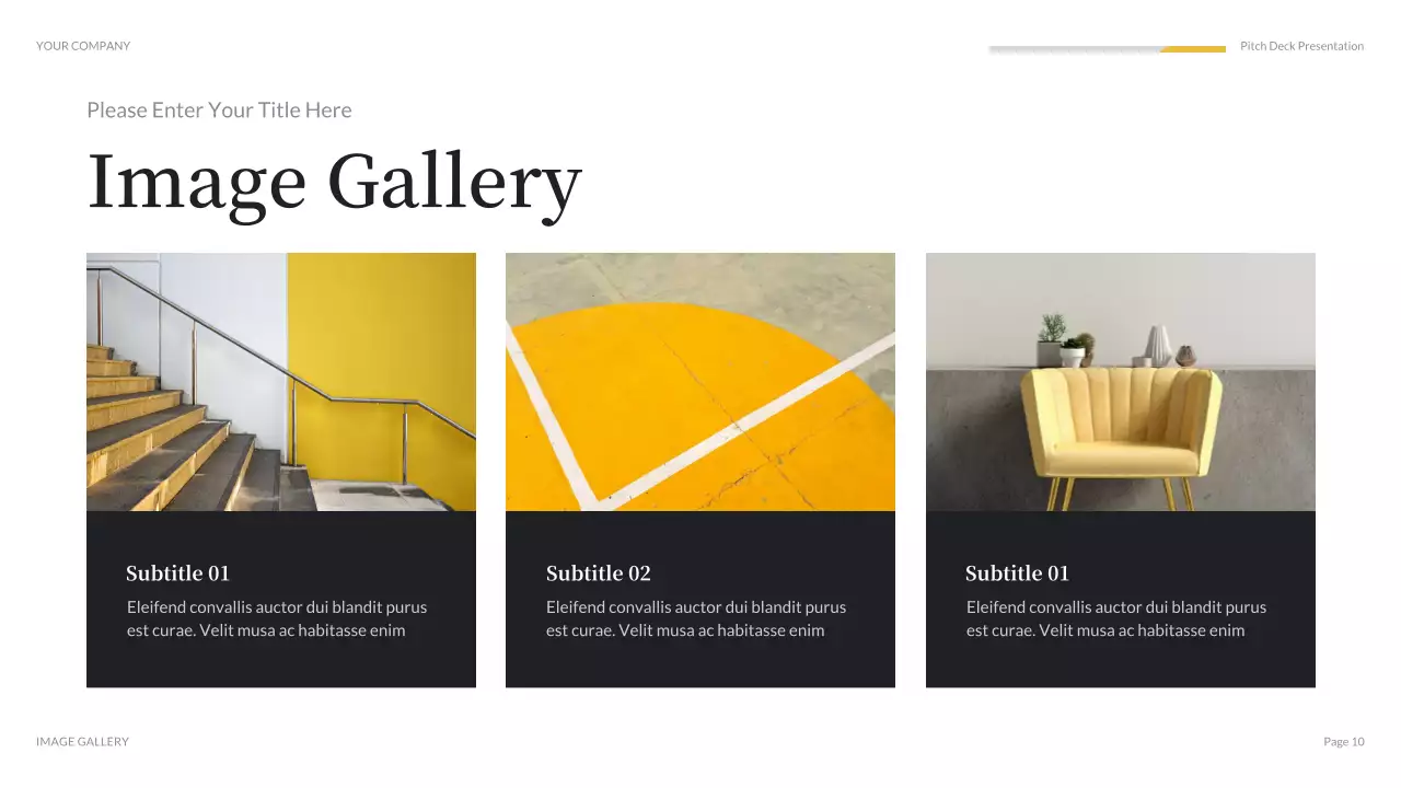 Orange Modern Media Agency Pitch Presentation