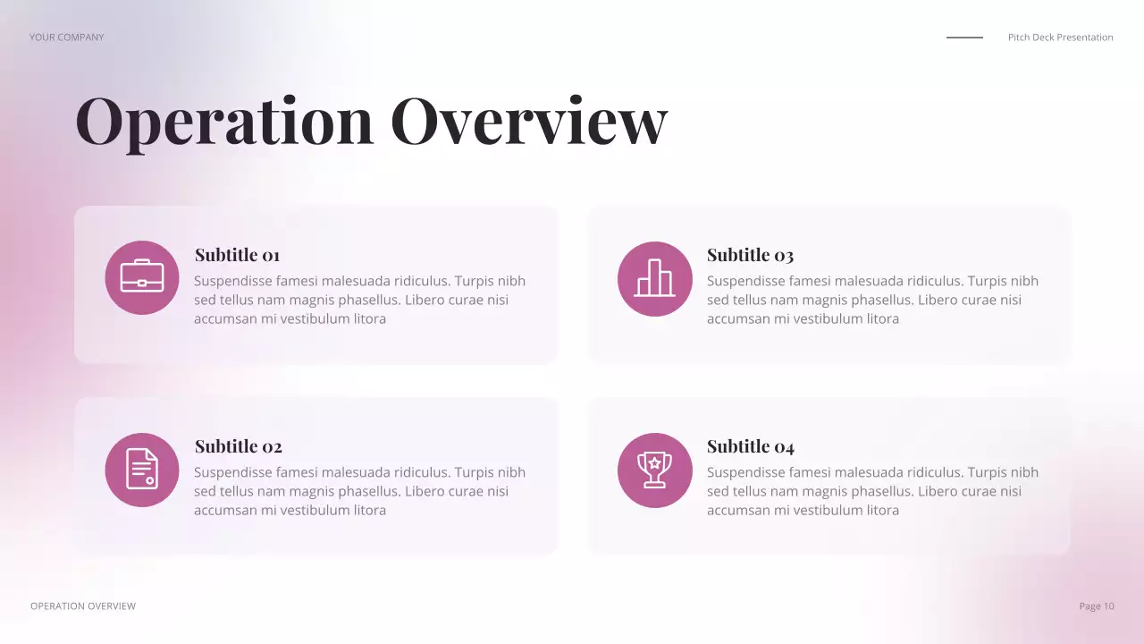 Purple Modern Company Introduction Presentation