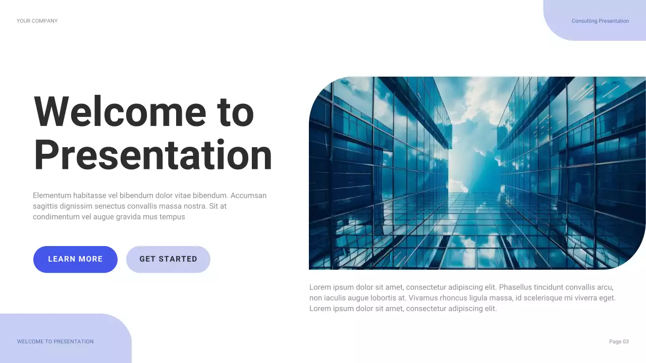 Blue Modern IT Solution Presentation