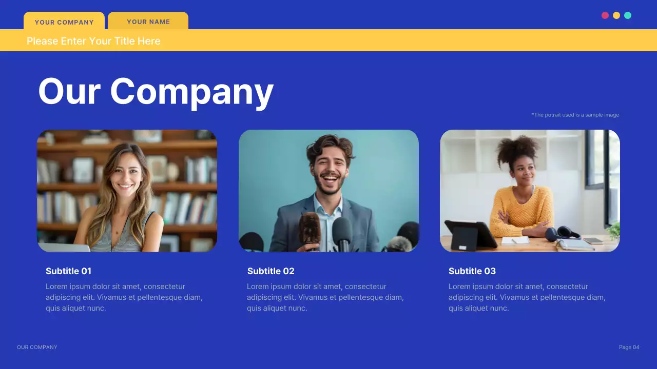 Blue Modern IT Solution Presentation