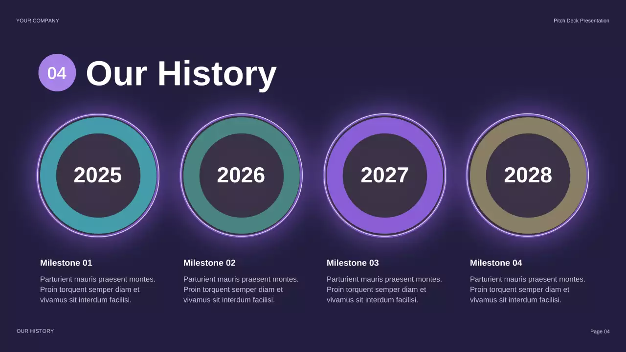 Purple Futuristic Cybersecurity Agency Pitch Presentation