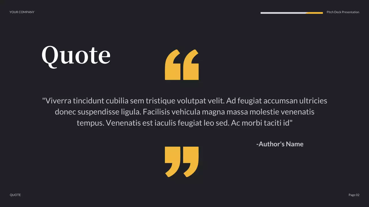 Orange Modern Media Agency Pitch Presentation