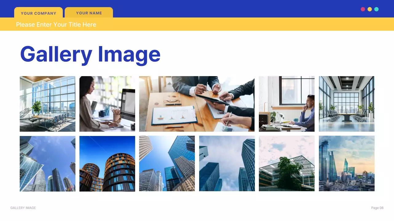 Blue Modern IT Solution Presentation