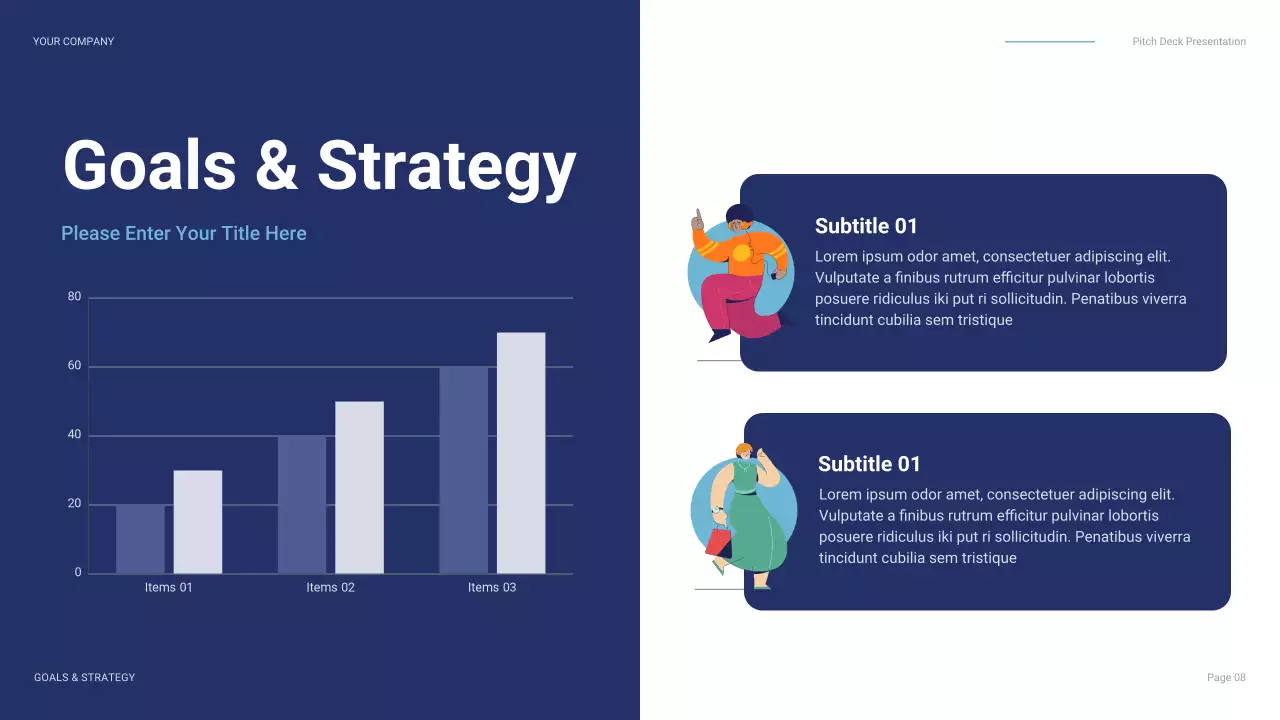 Blue Modern Company Introduction Pitch Presentation