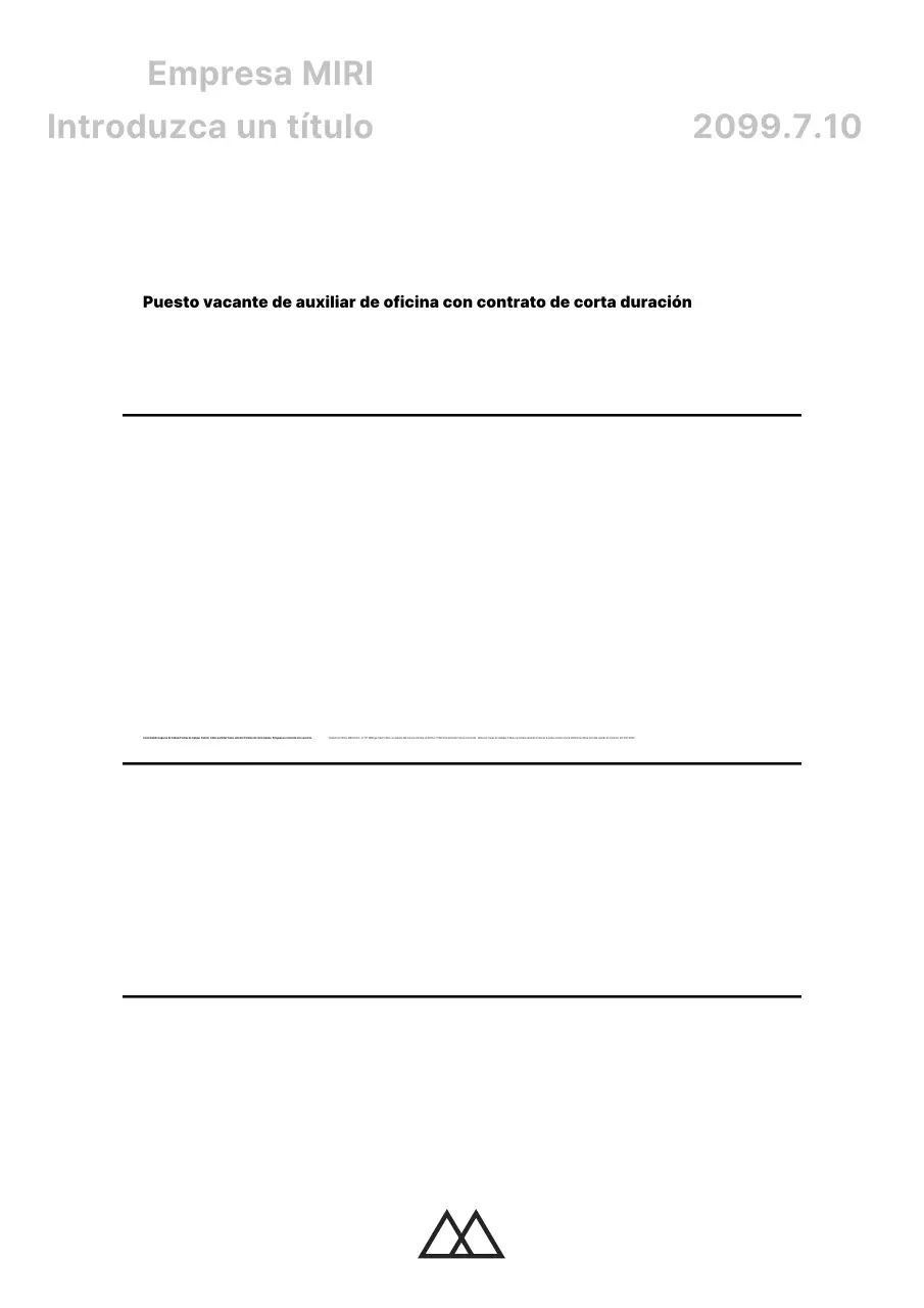 Una sencilla colección de documentos corporativos en blanco y negro