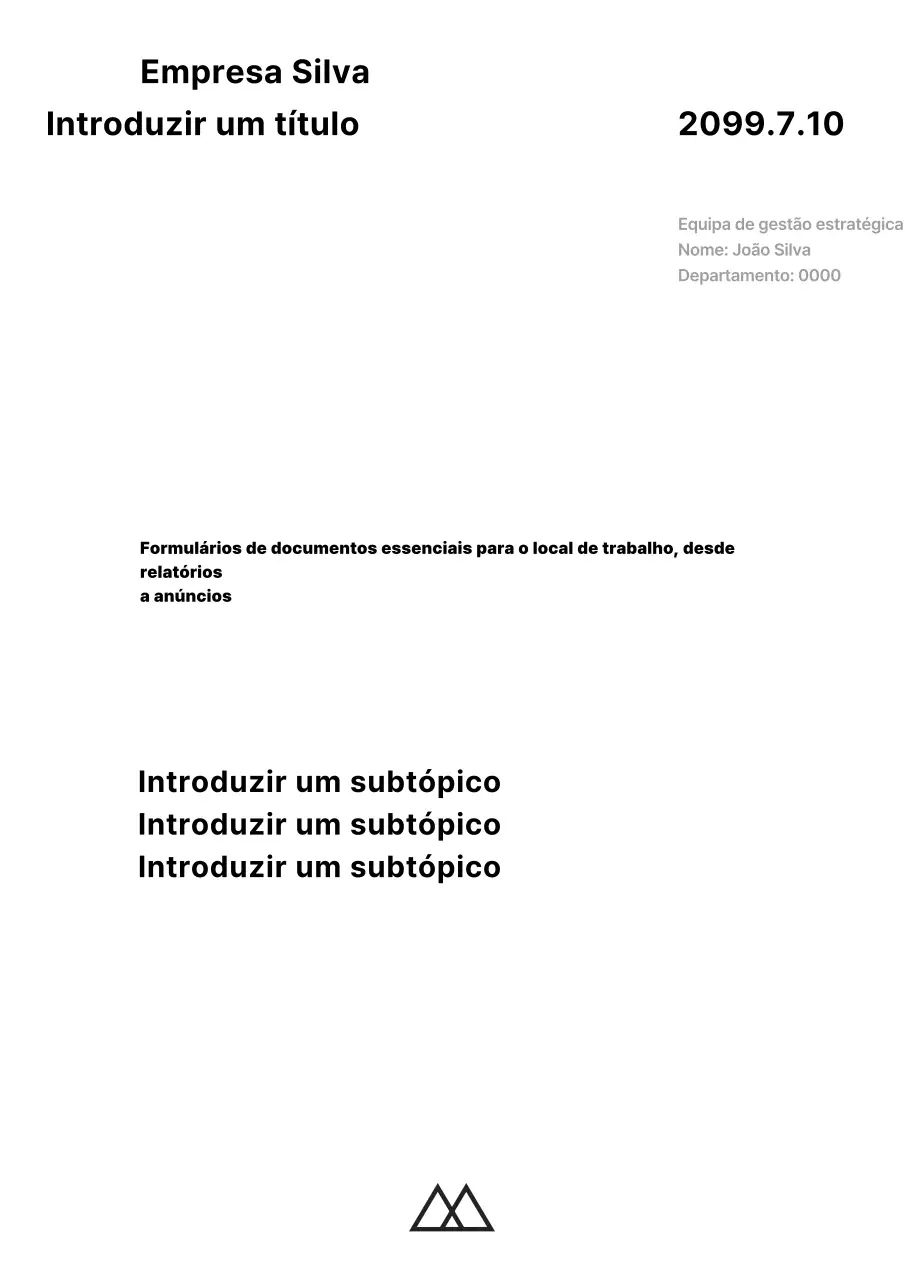 Uma simples coleção de documentos empresariais a preto e branco