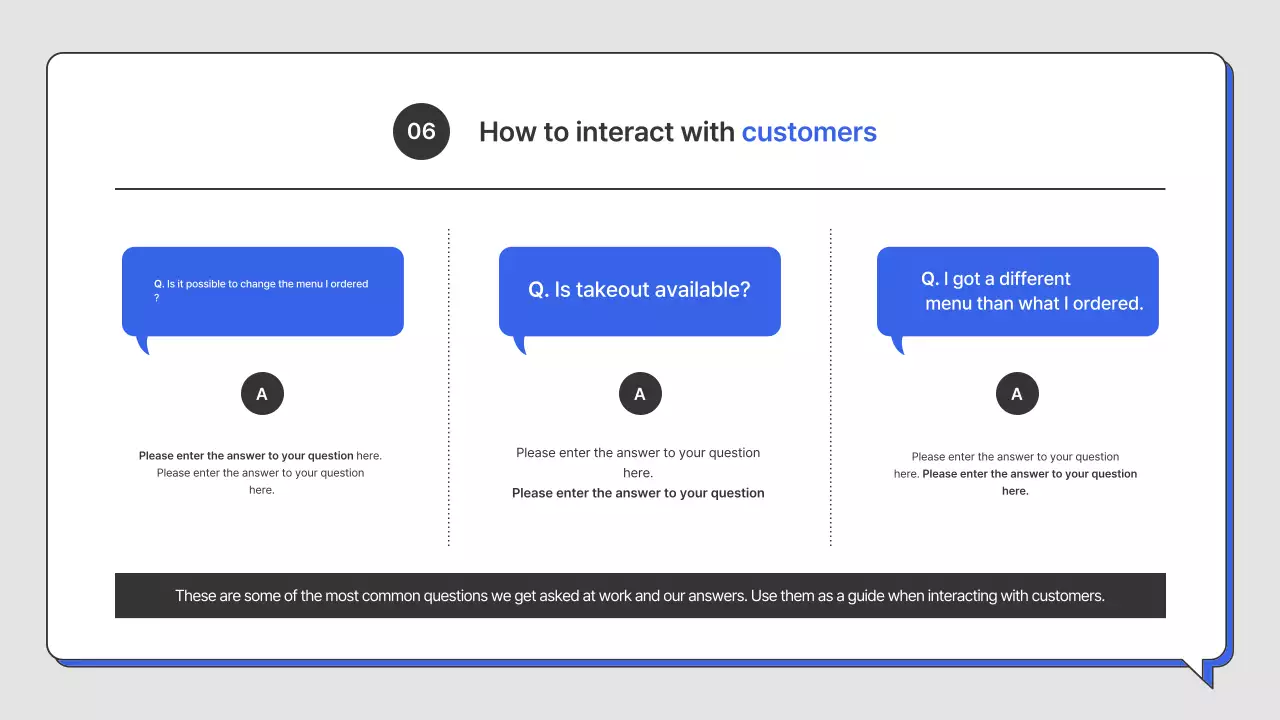 Blue's guide to running a simple store
