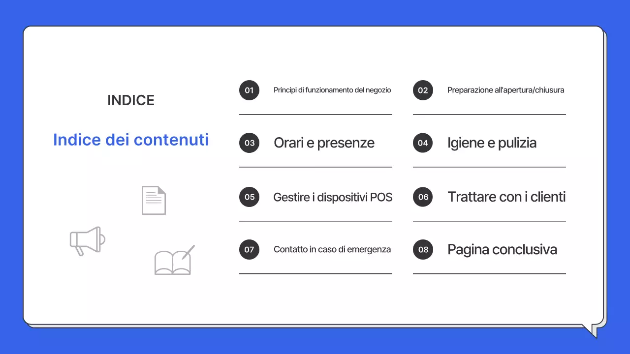 La semplice guida di Blue alla gestione di un negozio