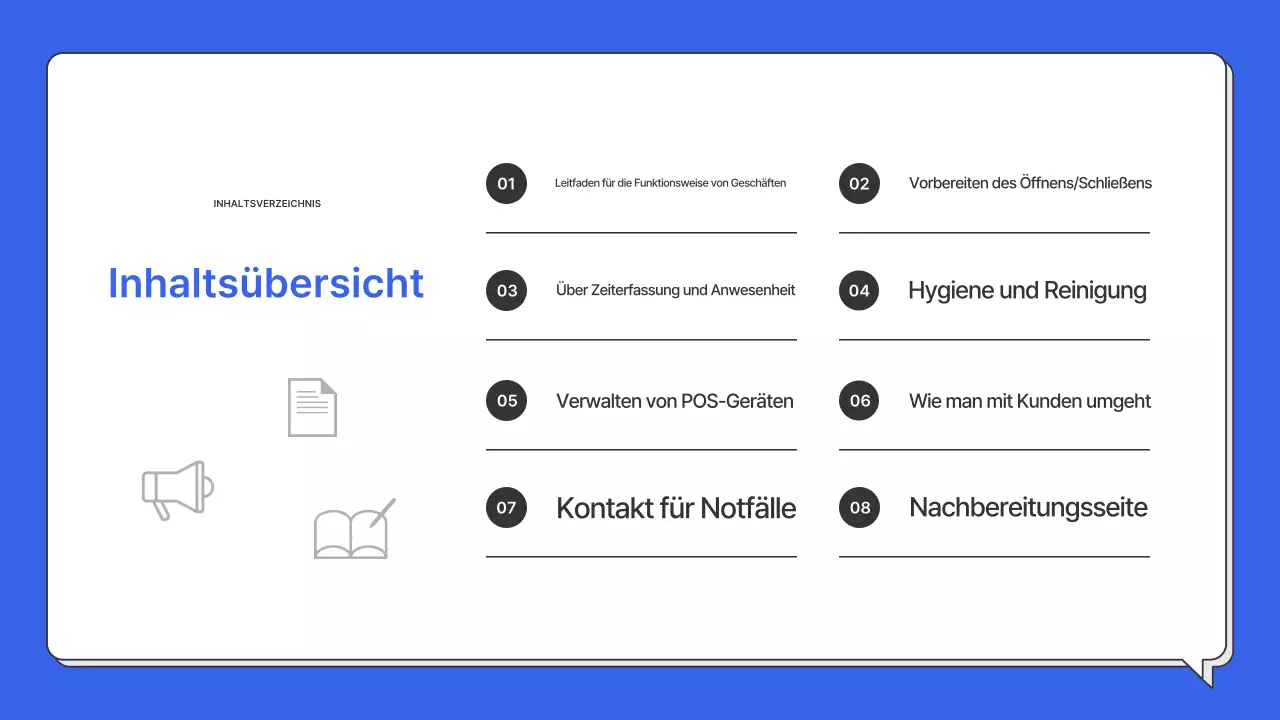 Blue's einfacher Leitfaden für den Betrieb eines Geschäfts