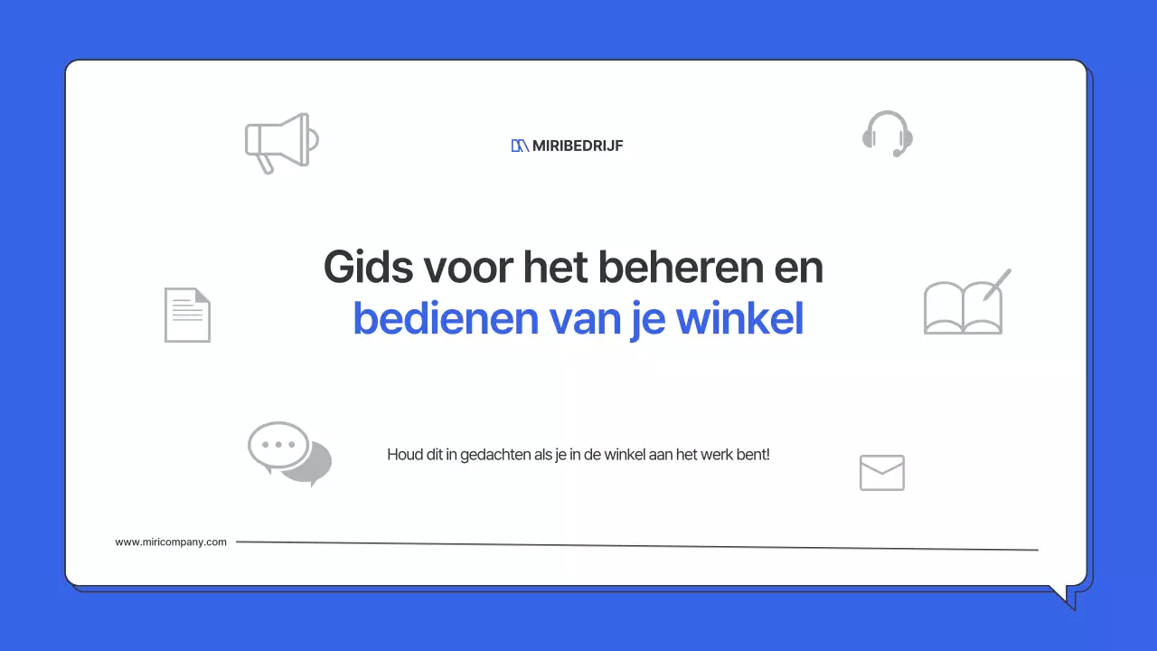Blue's eenvoudige gids voor het runnen van een winkel