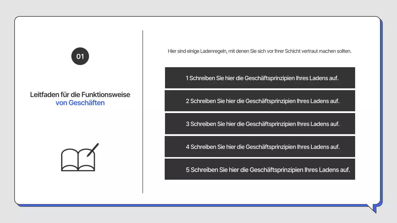 Blue's einfacher Leitfaden für den Betrieb eines Geschäfts