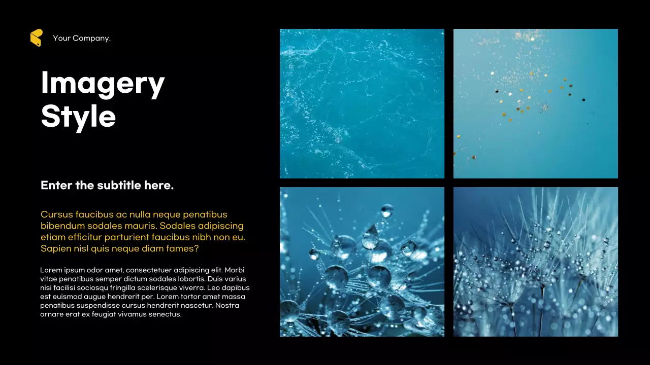 Blue Modern Creative Agency Pitch Presentation