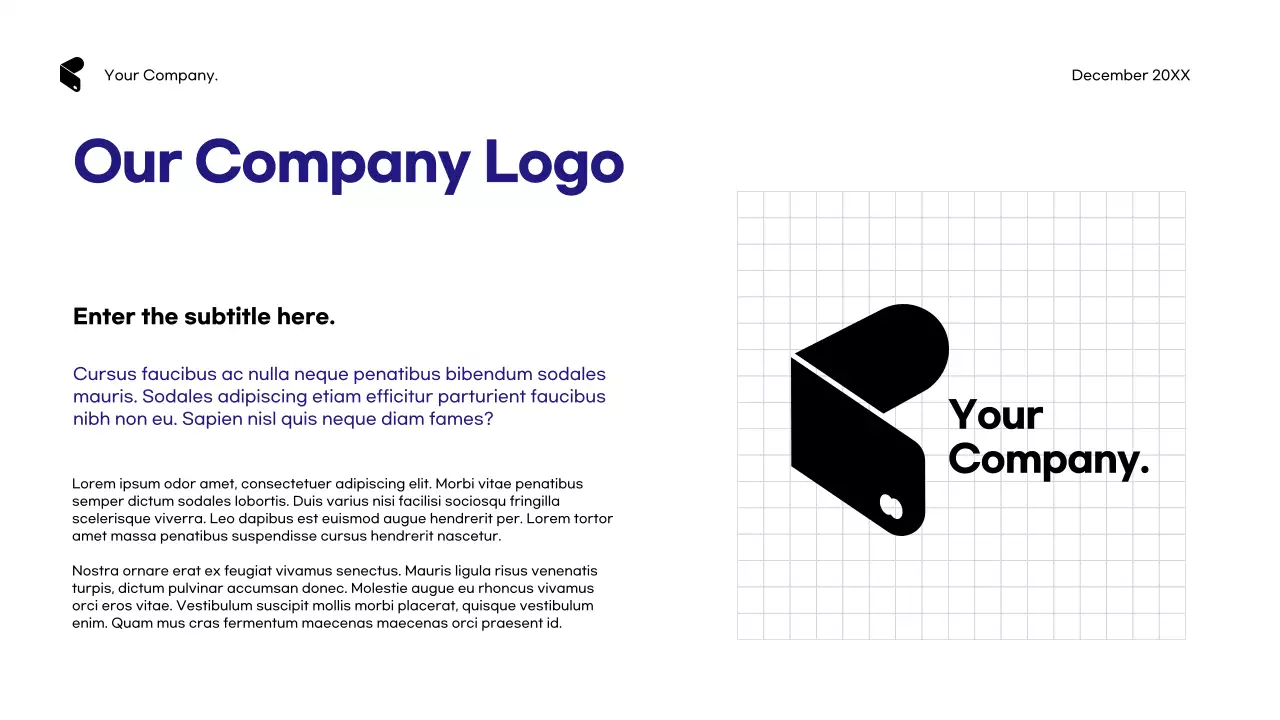 Blue Modern Creative Agency Pitch Presentation