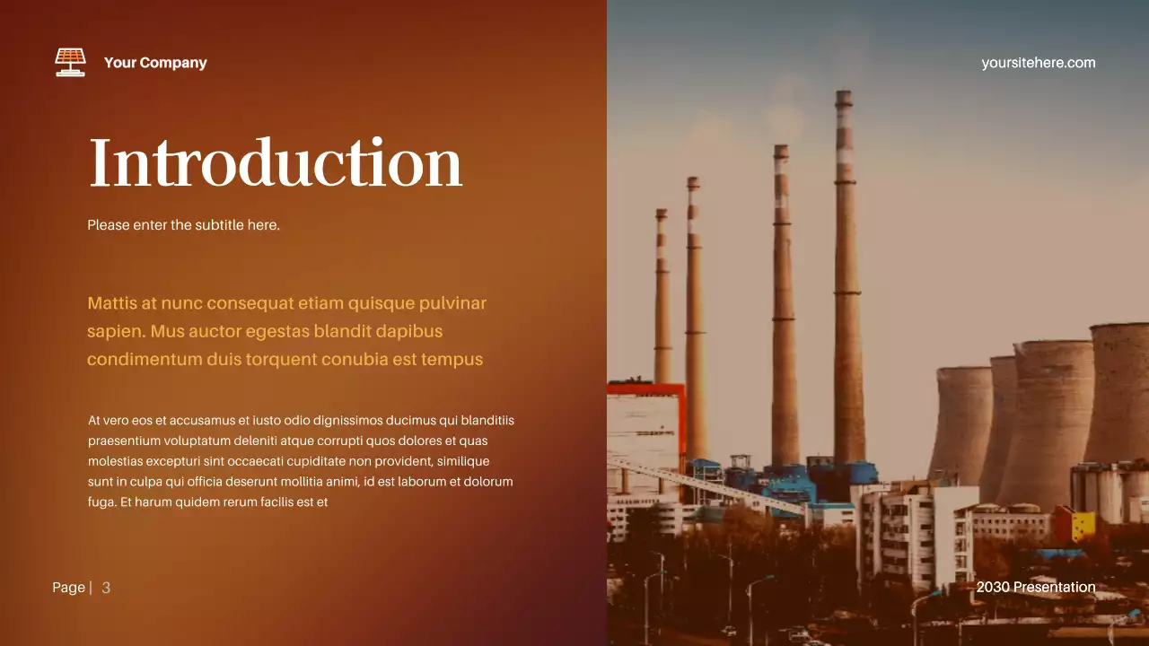 Brown Modern Climate Lecture Presentation