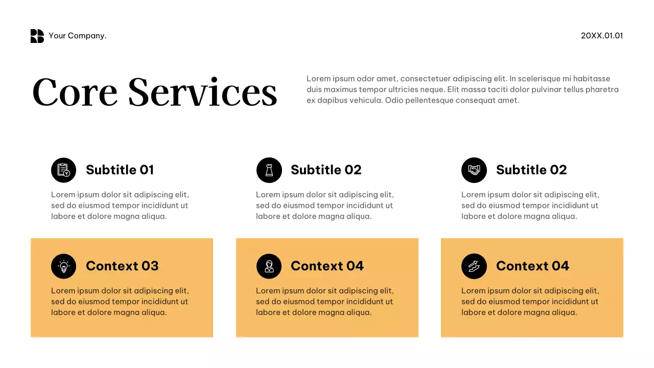 Black Modern PR Agency Pitch Presentation