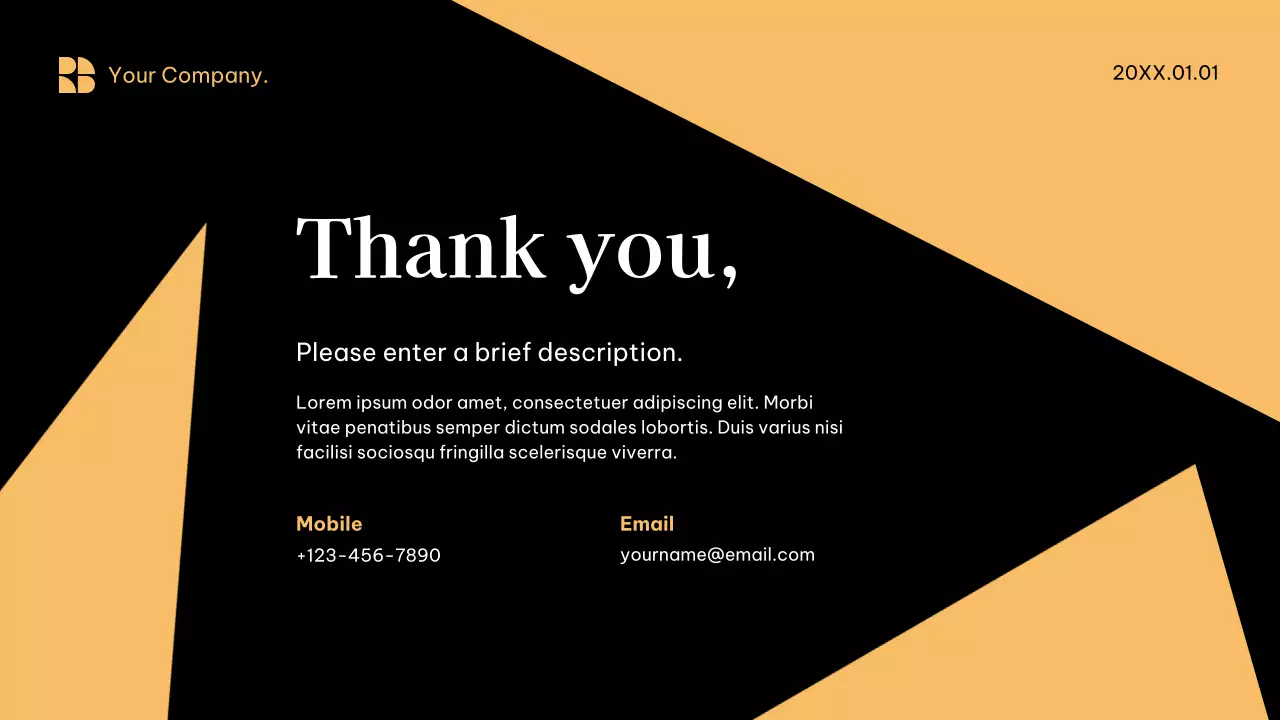 Black Modern PR Agency Pitch Presentation