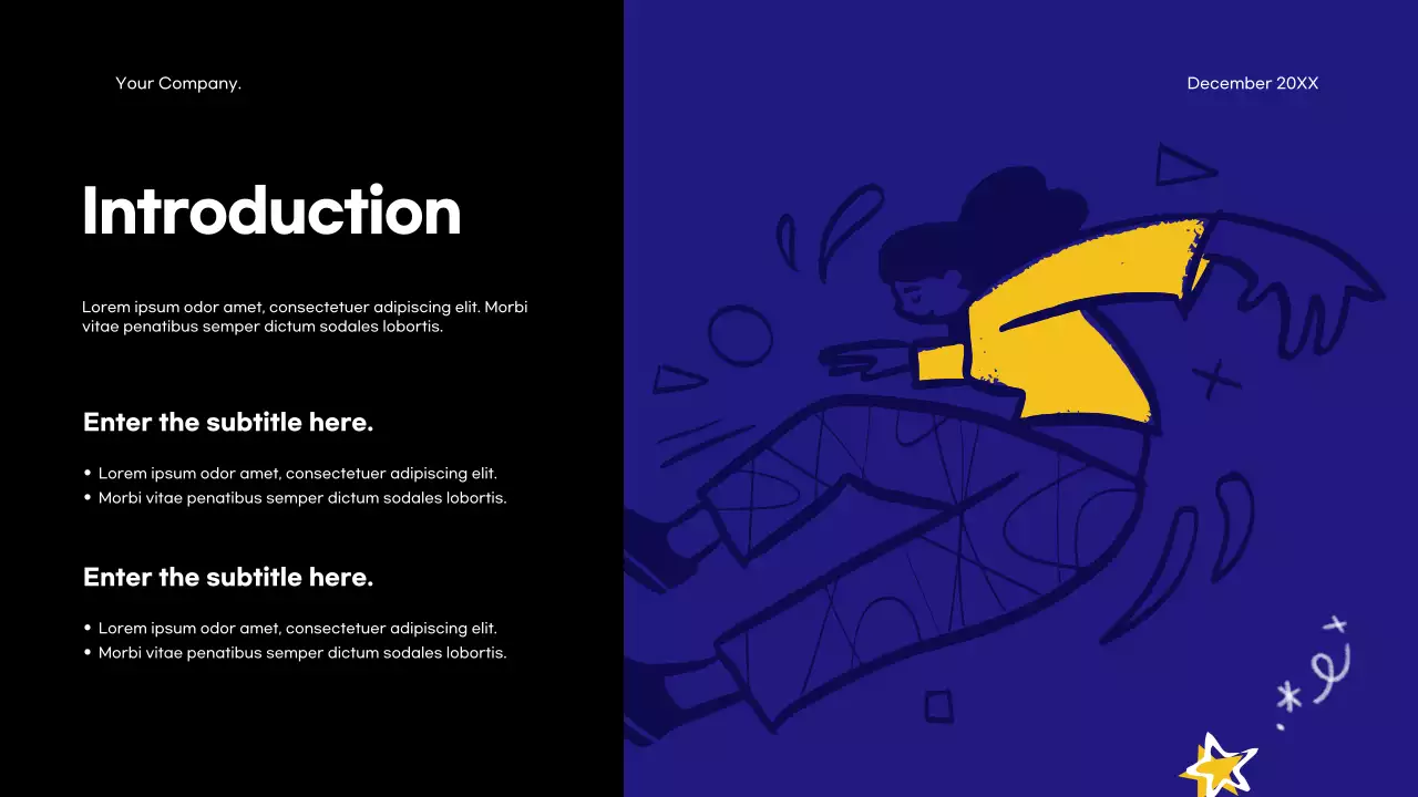 Blue Modern Creative Agency Pitch Presentation