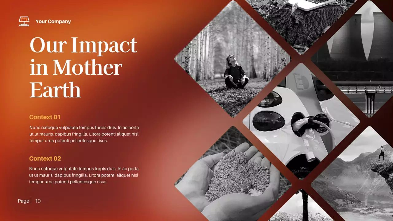 Brown Modern Climate Lecture Presentation