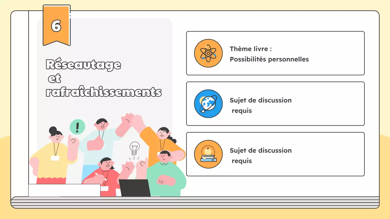 Promouvoir une conférence de presse pour le lancement du nouveau livre de l'auteur dans des tons simples de jaune et de bleu clair.