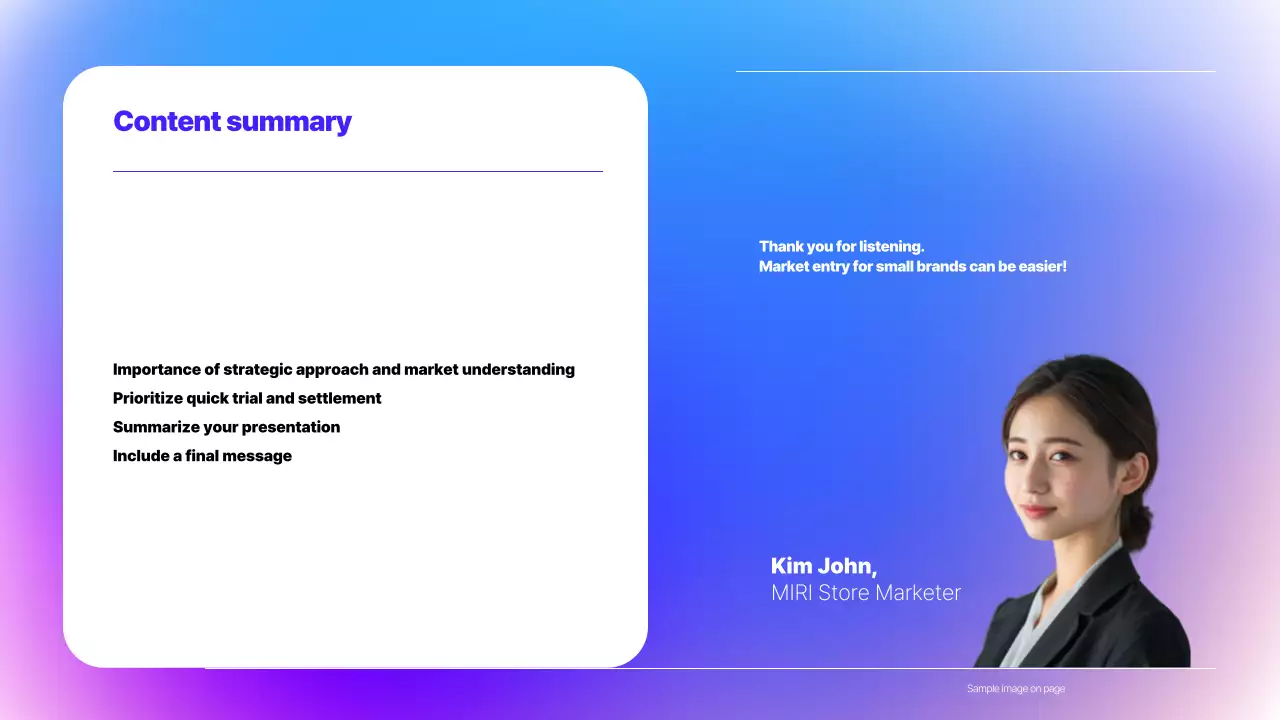 Apresentação do seminário com exemplos modernos de azul e púrpura
