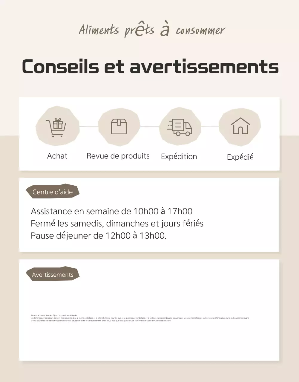 Promouvoir le granola de base brun et beige et ce à quoi il faut faire attention