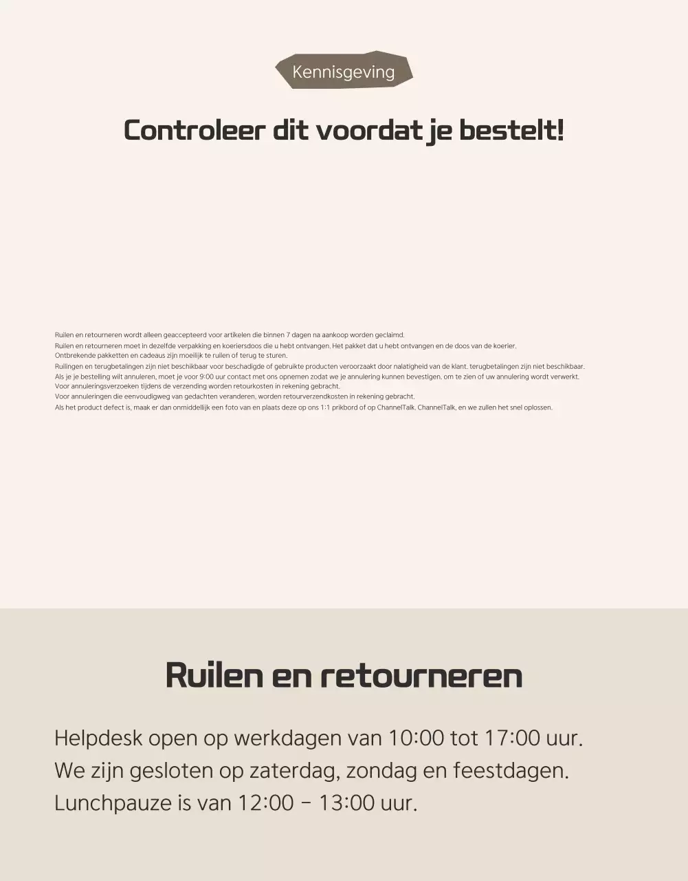 Promoot bruine en beige granola en waar je op moet letten