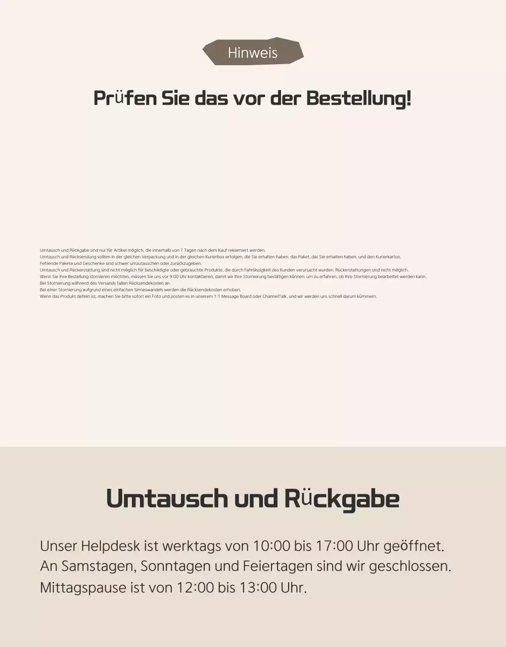 Förderung von braunem und beigem Müsli und worauf man achten muss