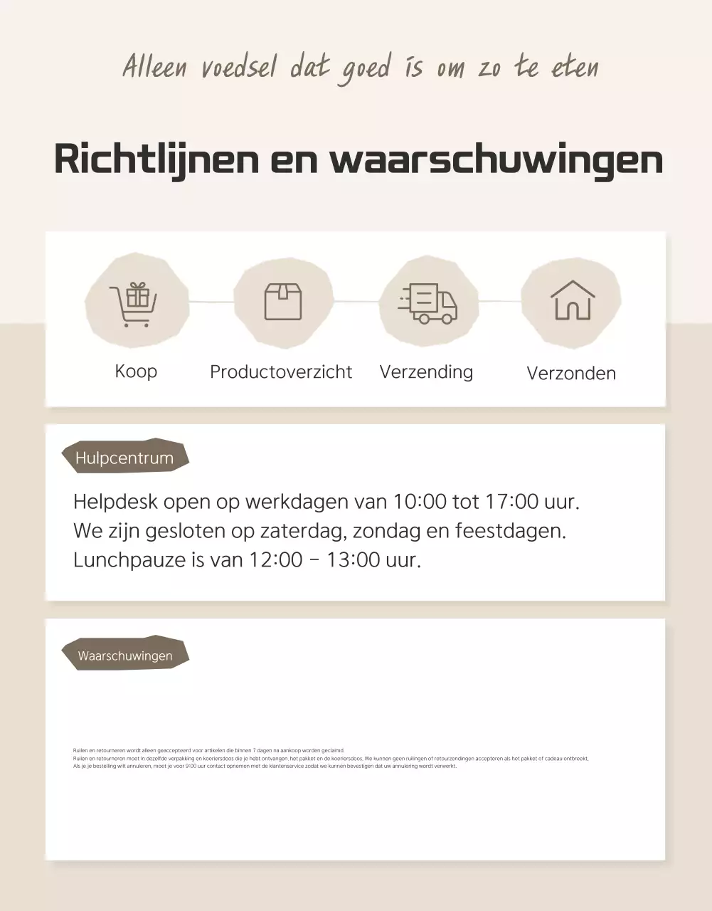 Promoot bruine en beige granola en waar je op moet letten