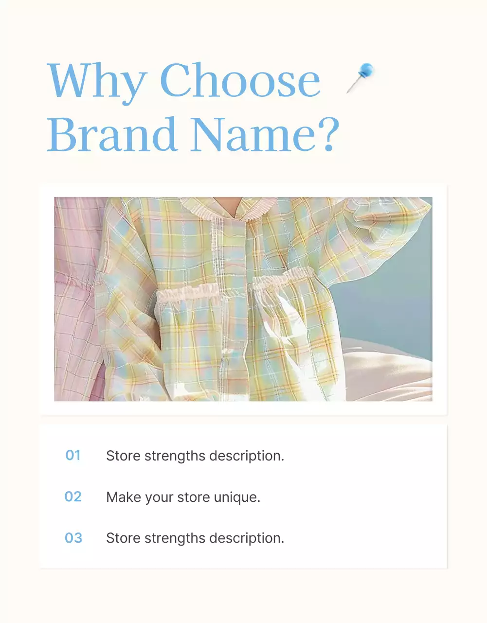 Quảng bá trang intro cần thiết cho các trung tâm mua sắm thời trang với gam màu trắng xanh da trời dễ thương rất phù hợp cho mùa hè.