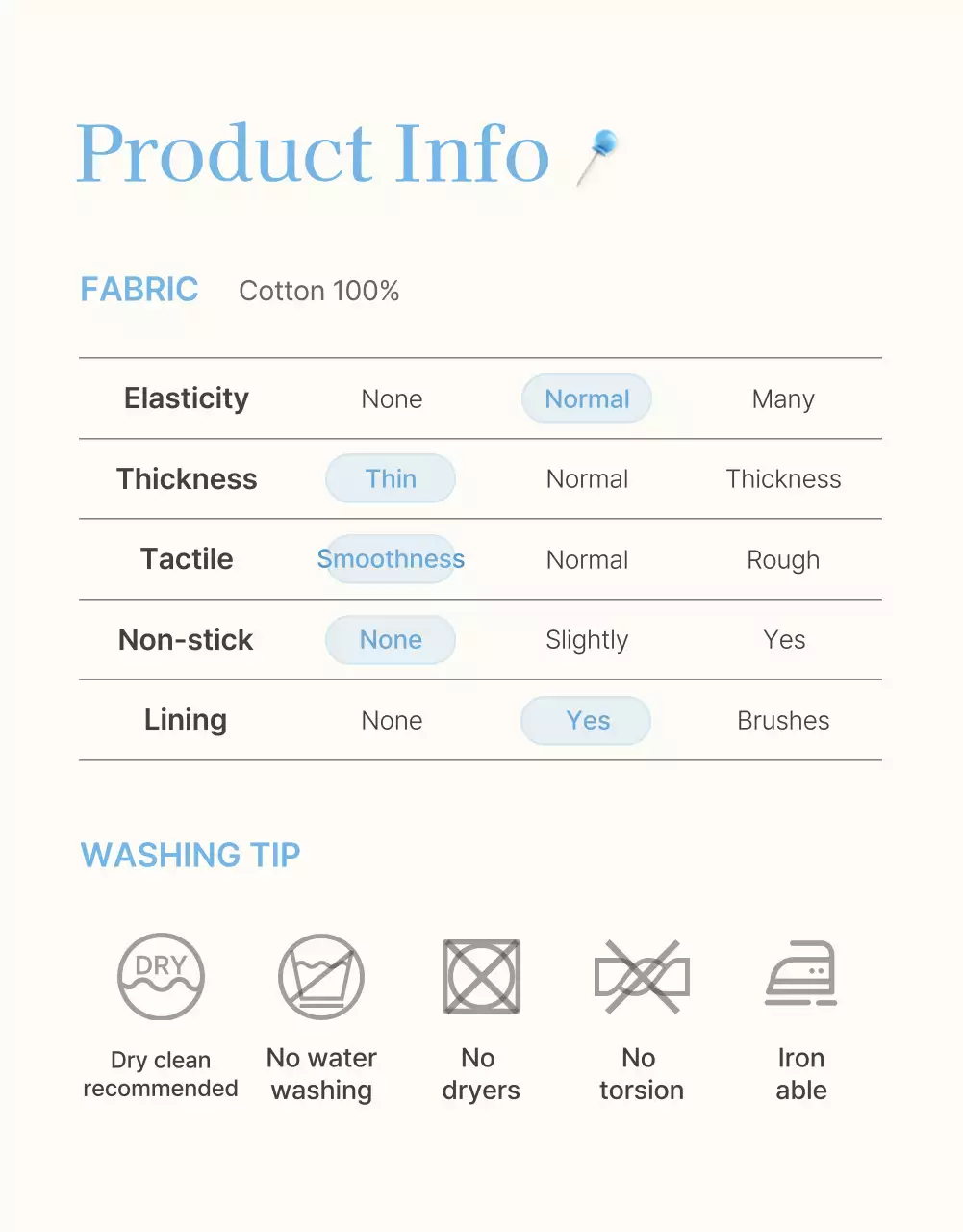 Informações e precauções a ter no centro comercial de moda de verão azul-claro e branco