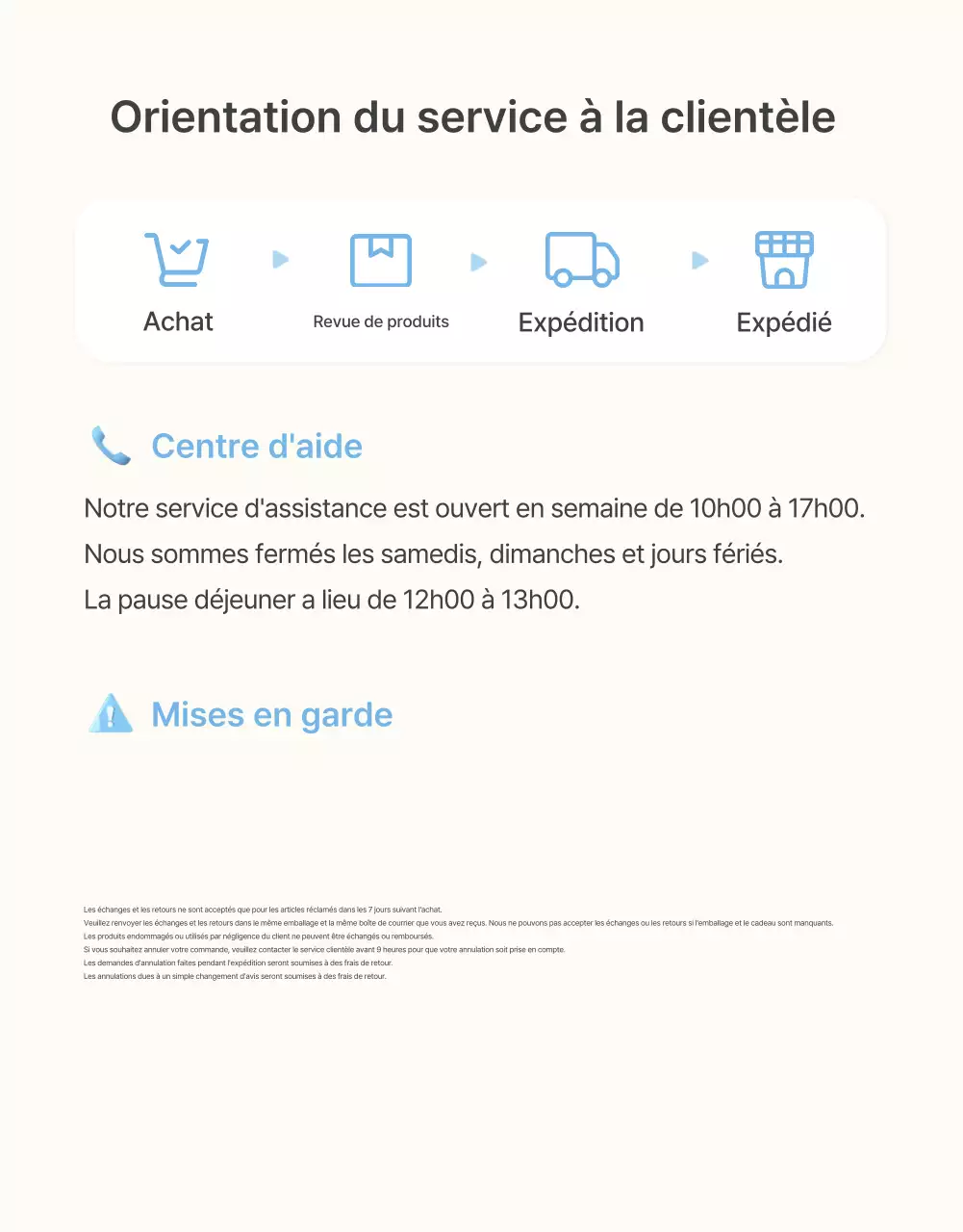 Faites la promotion d'un centre commercial prêt pour l'été avec un emoji nuage et ruban bleu clair et blanc.