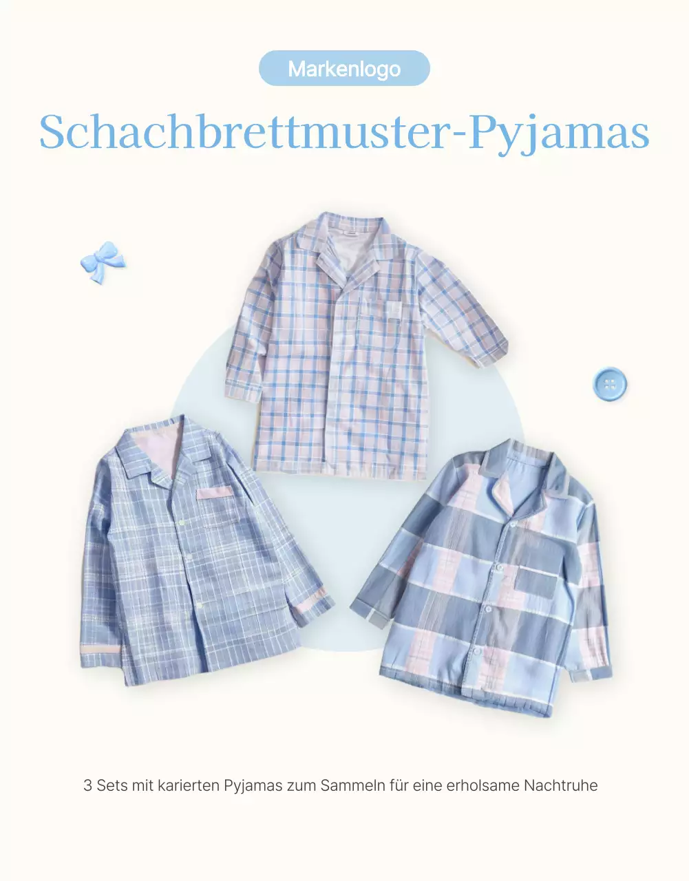 Bewerben Sie Ihre Intro-Seite in einem hellblau-weißen, sommerlichen Modezentrum