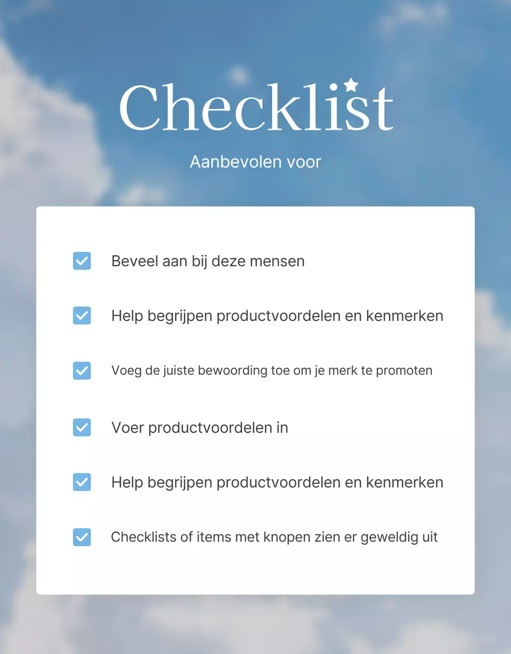 Checkpoints in modecentra promoten die perfect zijn voor de zomer in lichtblauw en wit