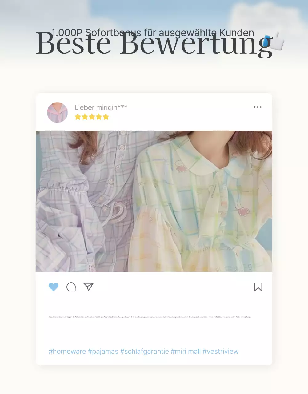 Bewerben Sie Ihre Rezensionen und Foto-Events sowie Ihre Rezensionsseiten in Ihrem Lieblingsmodezentrum in hellblau und weiß für den Sommer