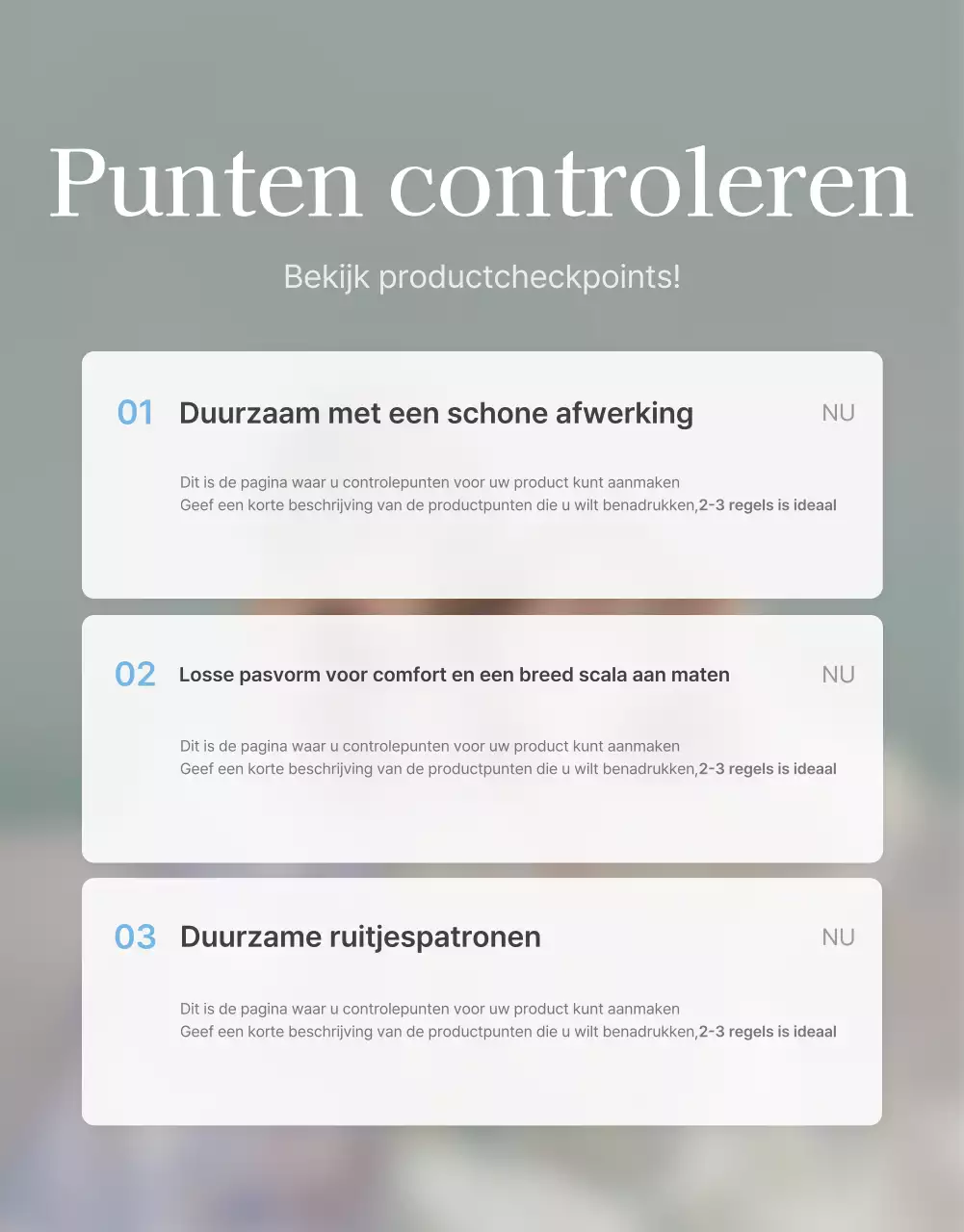 Checkpoints in modecentra promoten die perfect zijn voor de zomer in lichtblauw en wit