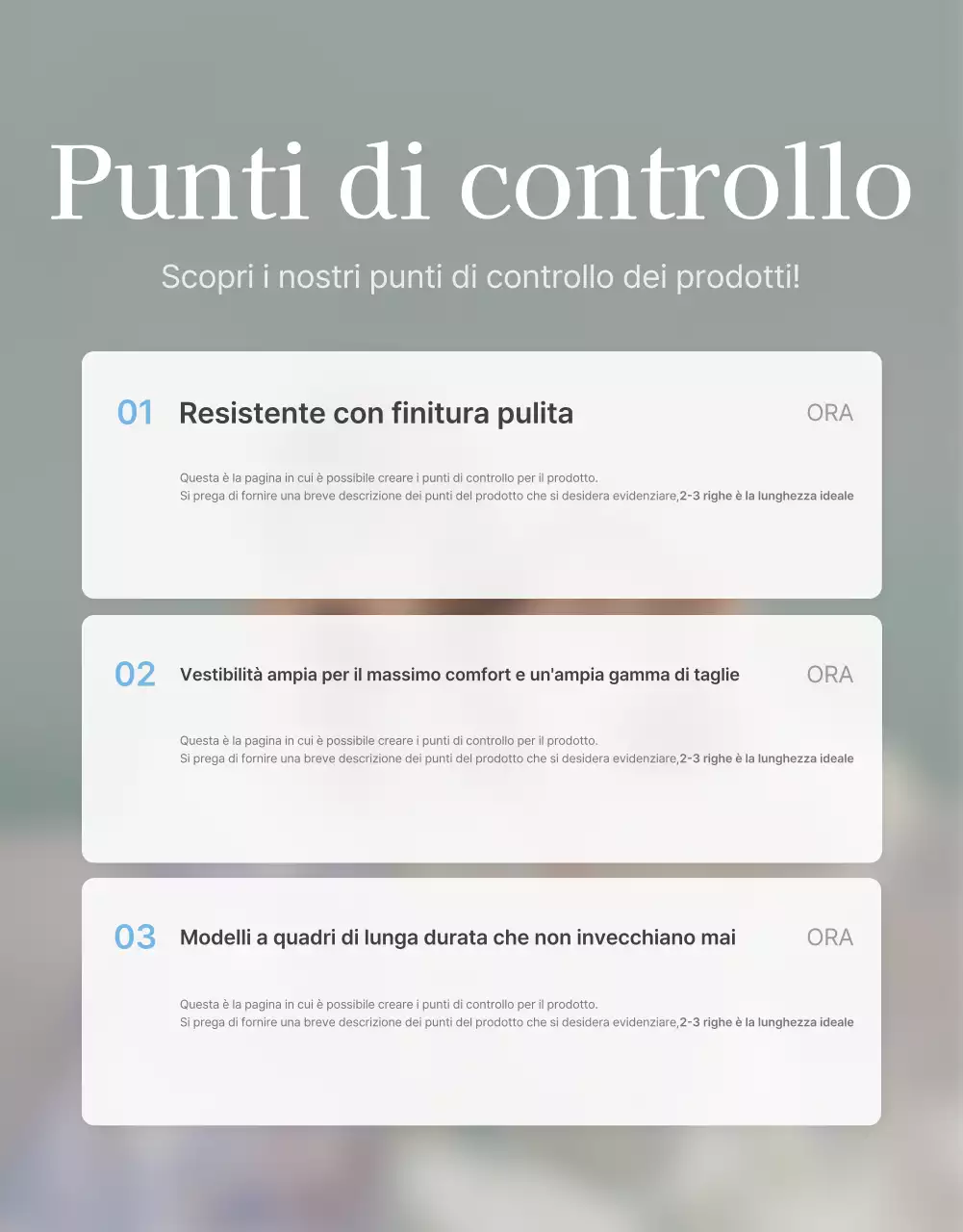 Promuovere punti di controllo nei centri commerciali di moda, perfetti per l'estate in azzurro e bianco.