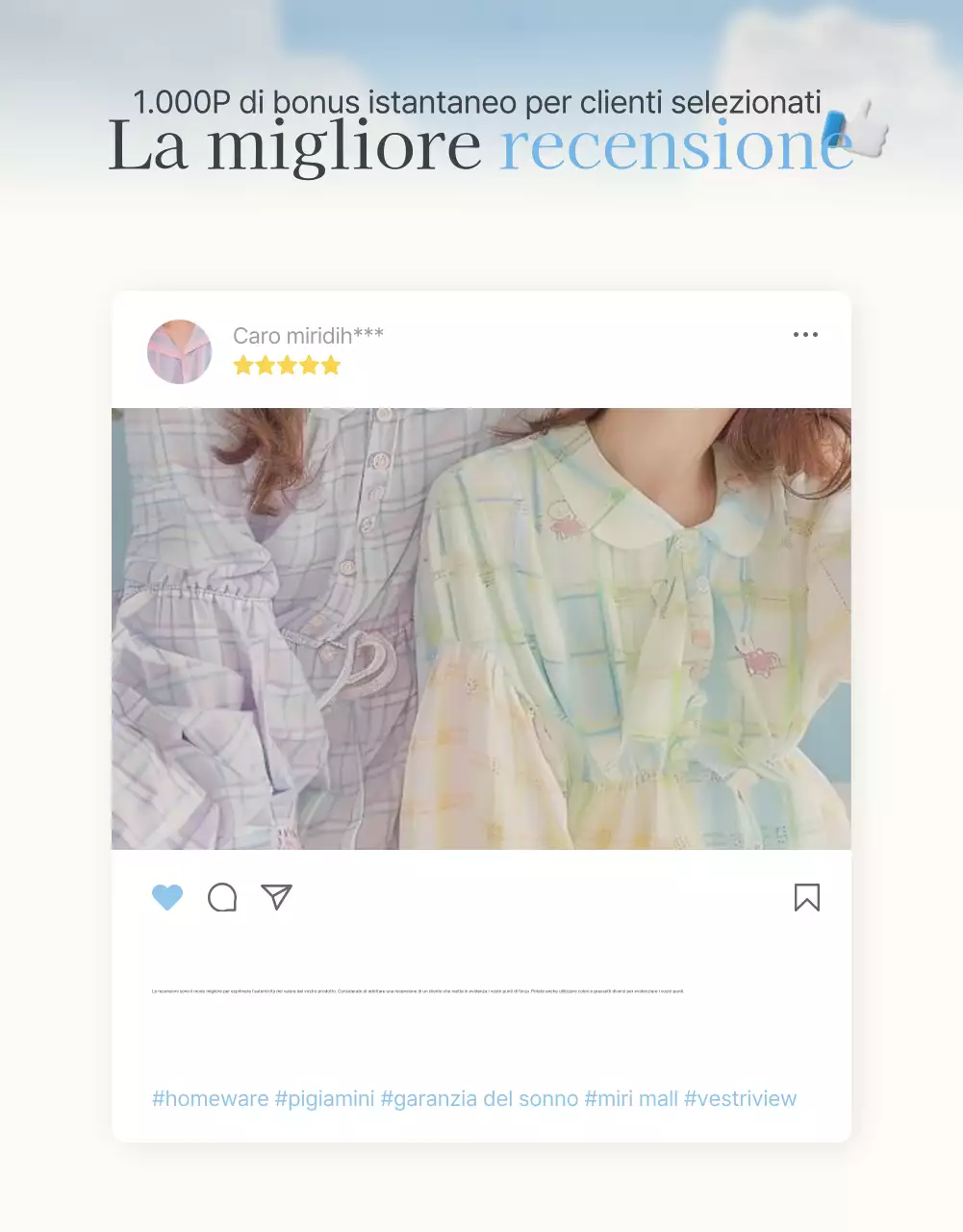 Promuovete le vostre recensioni, i vostri eventi fotografici e le vostre pagine di recensioni presso il vostro centro commerciale di moda preferito, in azzurro e bianco per l'estate.