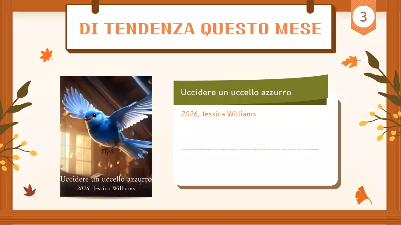 Marrone e beige Guida ai libri autunnali semplici