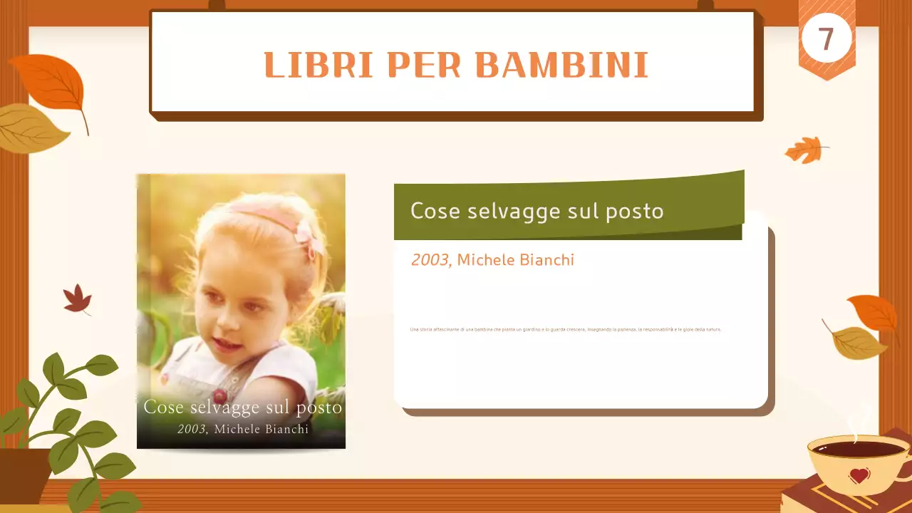 Marrone e beige Guida ai libri autunnali semplici