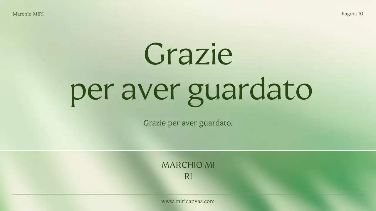 Una semplice dichiarazione di branding per piccole imprese in verde e verde lime