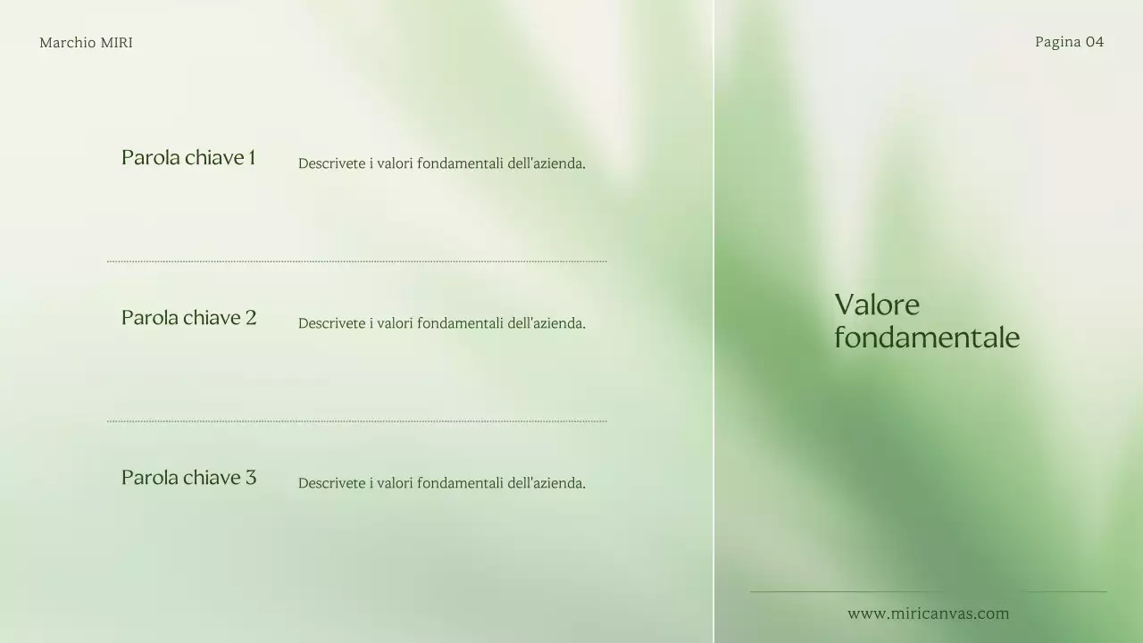 Una semplice dichiarazione di branding per piccole imprese in verde e verde lime