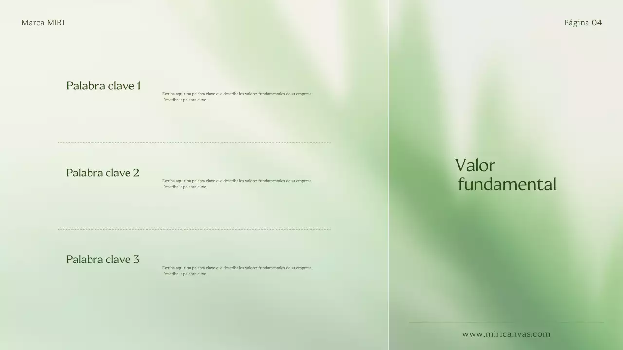 Una sencilla declaración de marca verde y verde lima para pequeñas empresas