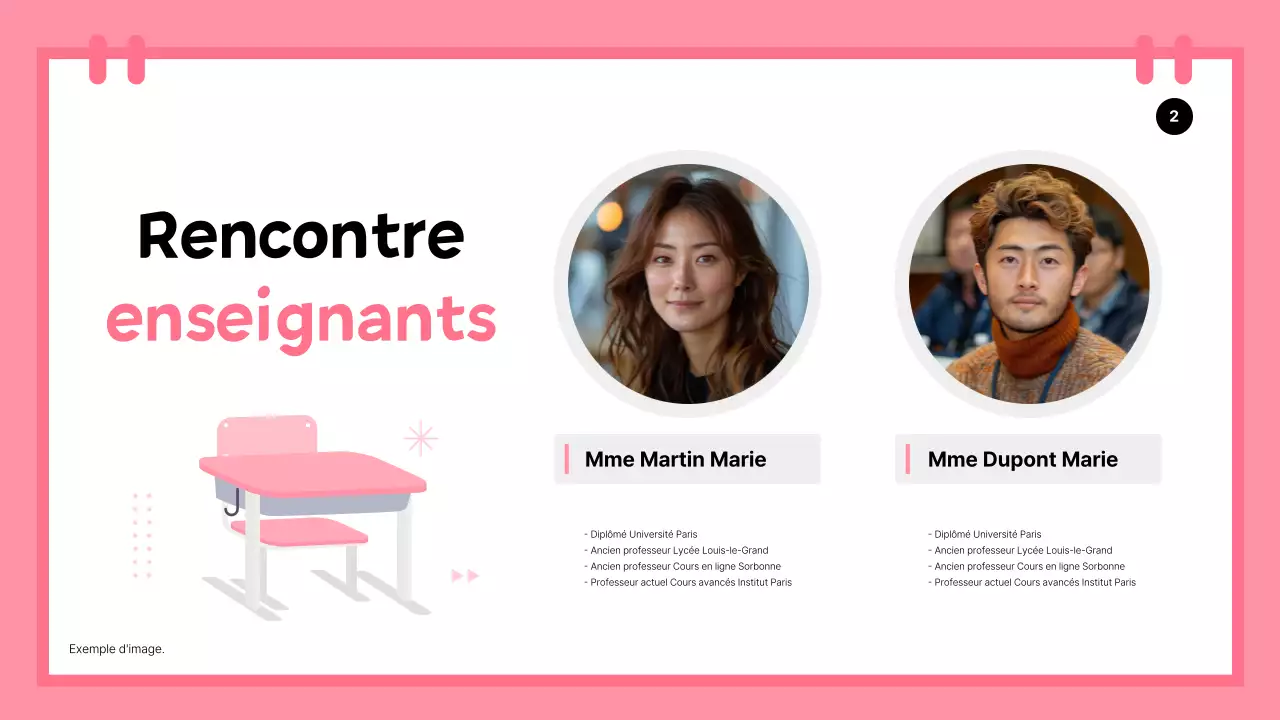 Une introduction simple aux vacances scolaires en vert et rose